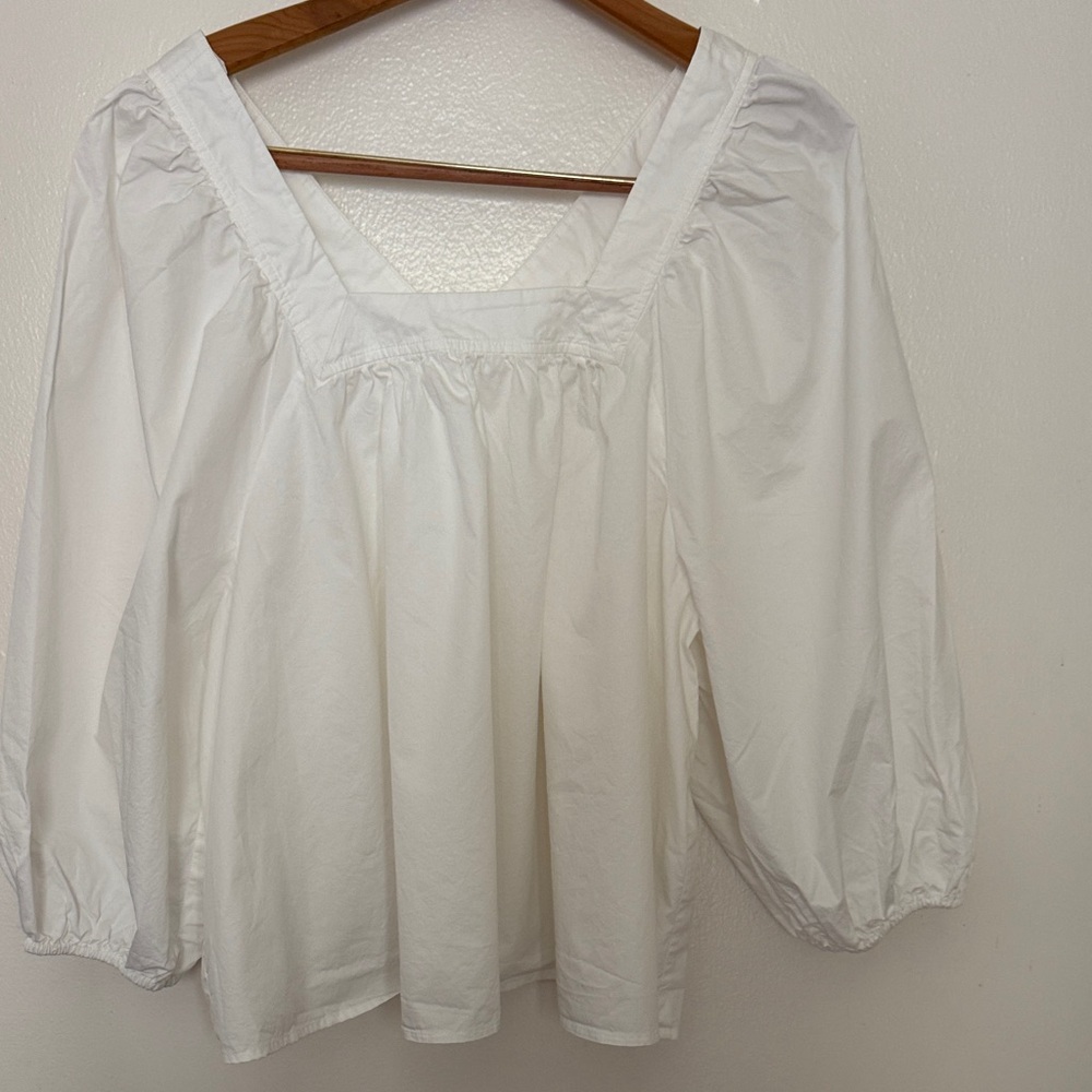 Voyageur by Mersea White Women's Blouse - Picture 4 of 6